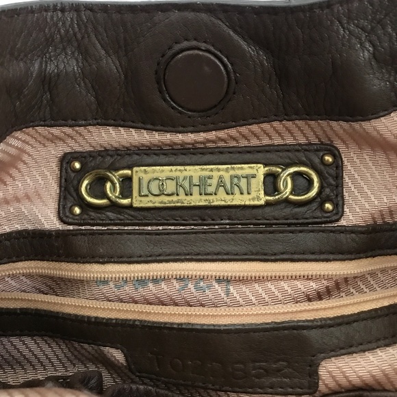 LOCKHEART Brighton Boho Style Vintage Leather Bag - Picture 8 of 12
